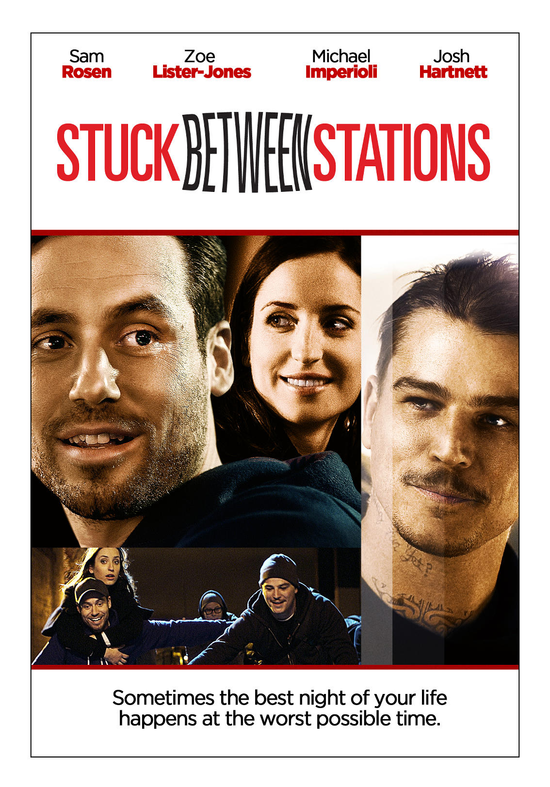 Stuck between. Between the sticks. sam rosen (actor). zoe lister-jones.