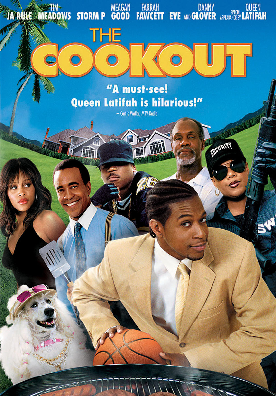 Видеокассета VHS Пикник ( Шашлык ) (The Cookout) (2004) Queen Latifah Storm  P Ja Rule Дэнни Гловер